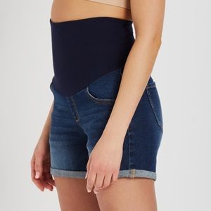Motherhood bounce back denim shorts size xl